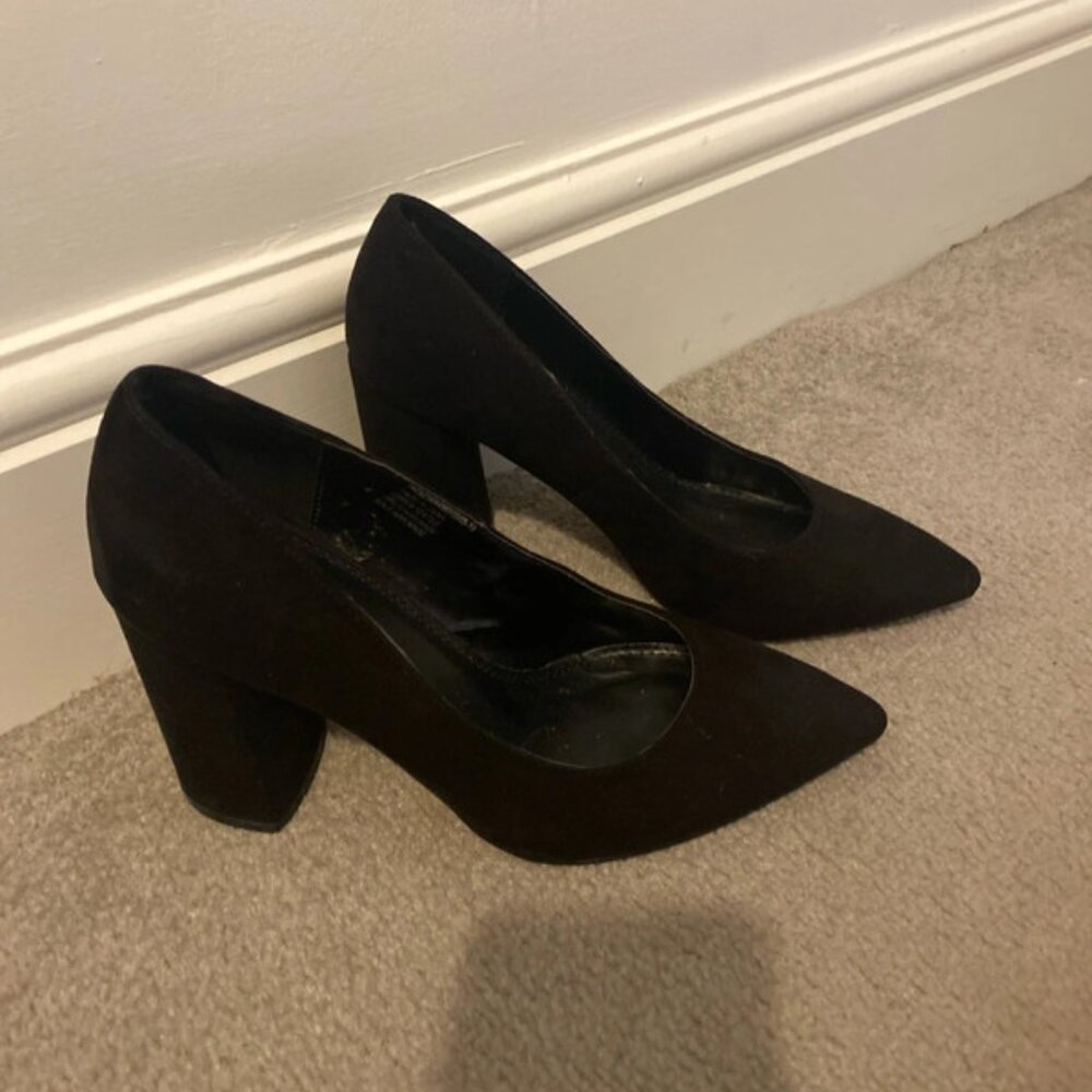 Black high heels